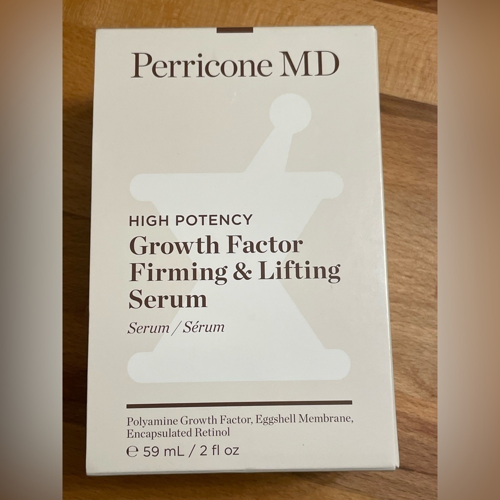 😍new😍 Perricone MD High Potency Growth Factor Firming and Lifting Serum - Picture 2 of 3